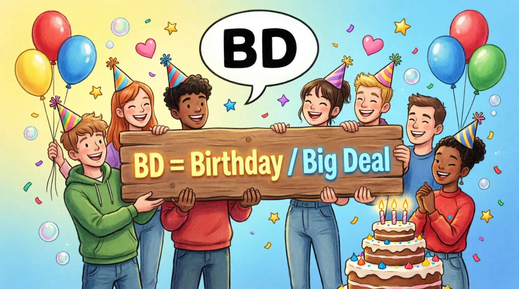 BD Mean in Text Real Meaning 2026