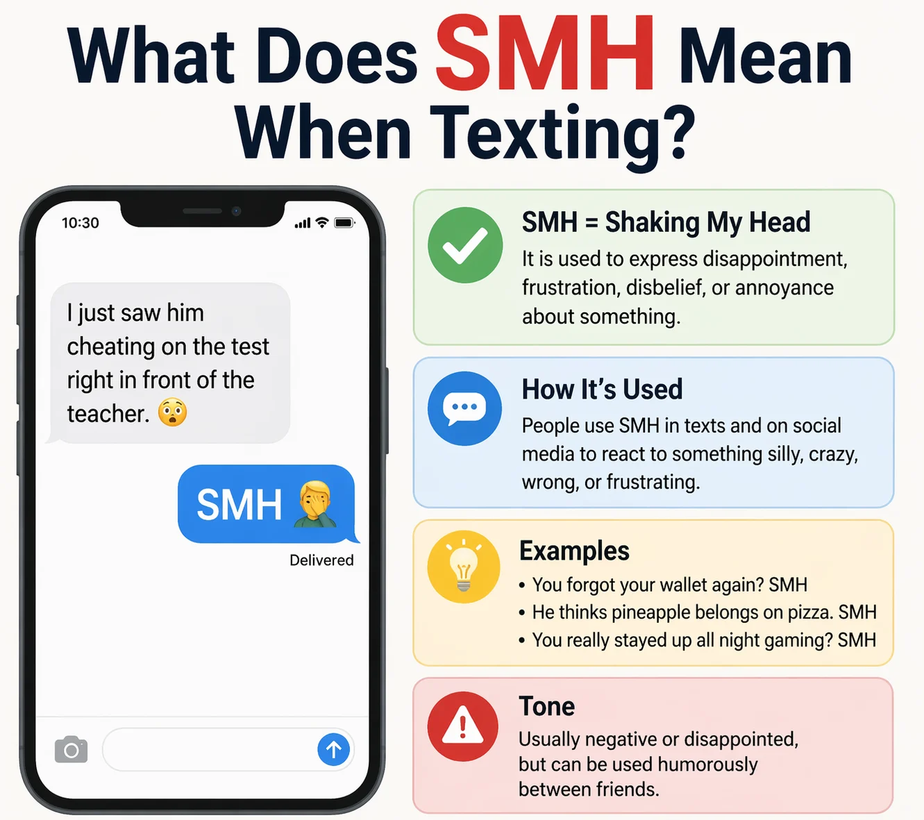What Does what does smh mean when texting Mean in Text 2026