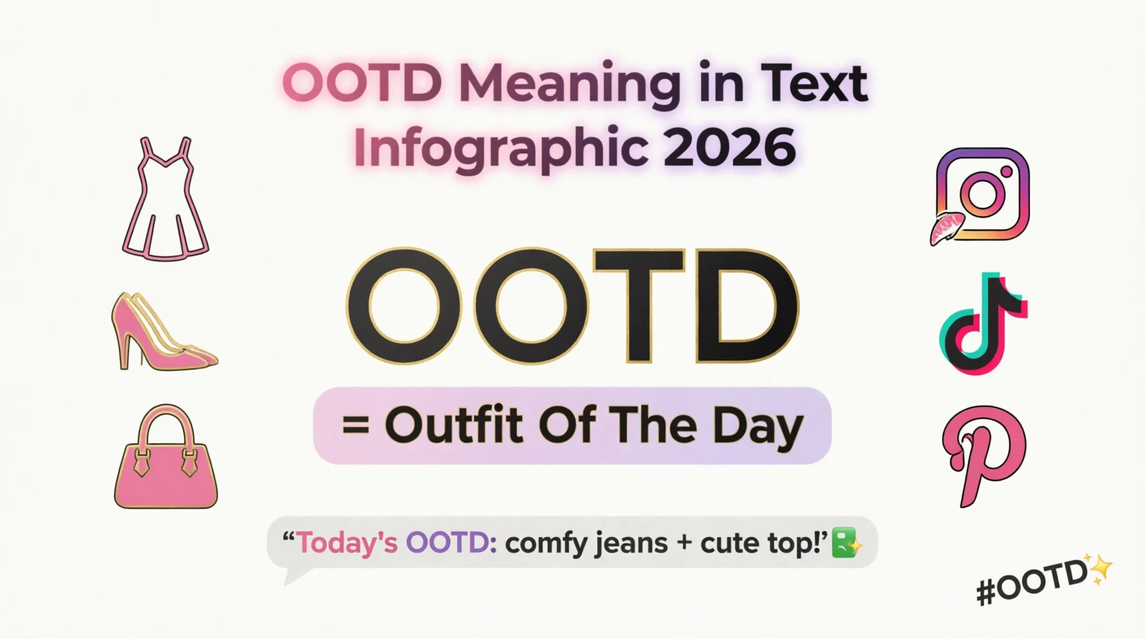OOTD Stand for in Text Real 2026