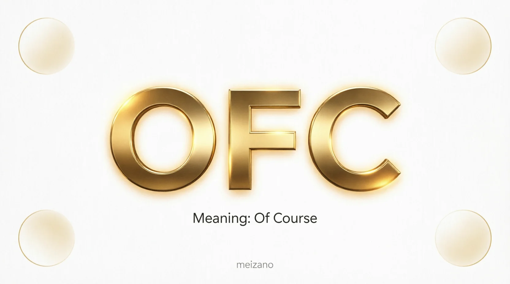 OFC Mean in Text Real Meaning 2026